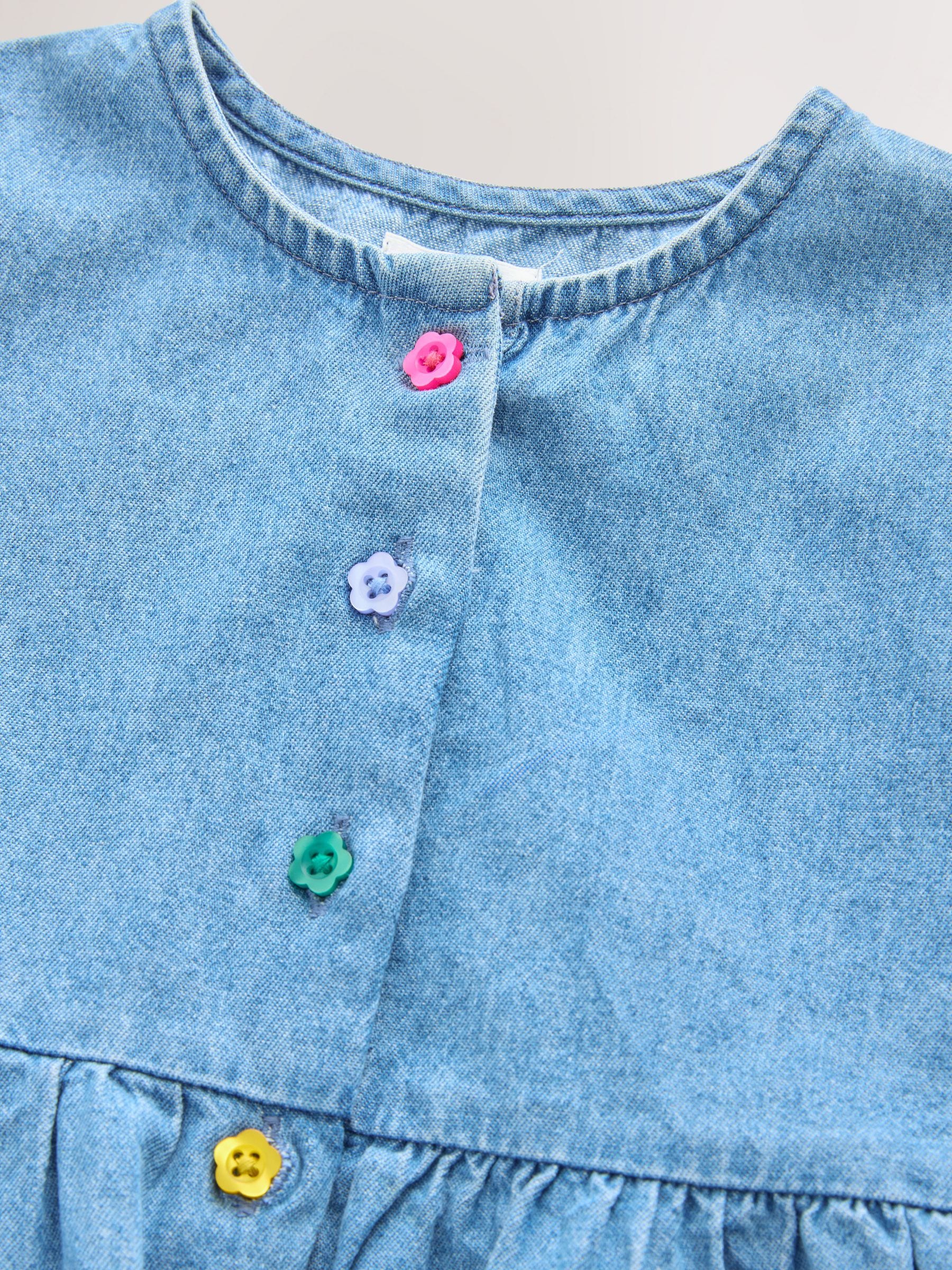 Dsiney Kidz - Blue Denim Sleeveless Playsuit (3mths-7yrs) image 8
