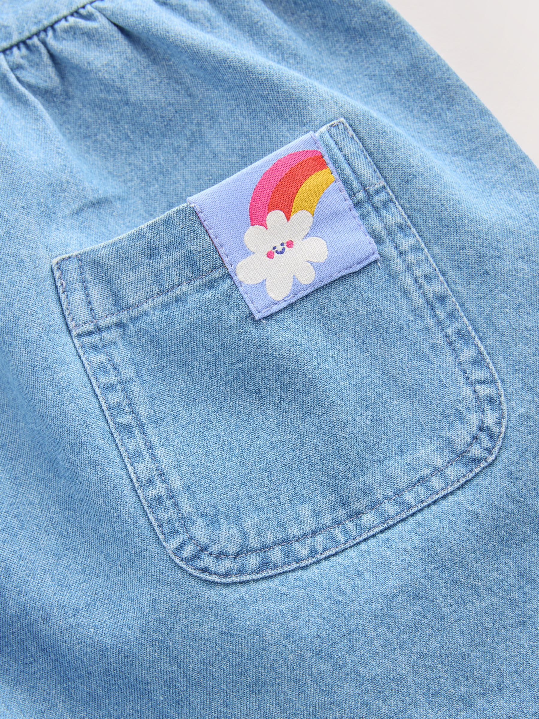 Dsiney Kidz - Blue Denim Sleeveless Playsuit (3mths-7yrs) image 9