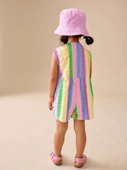 Dsiney Kidz - Rainbow Stripe Sleeveless Playsuit (3mths-7yrs) image 3