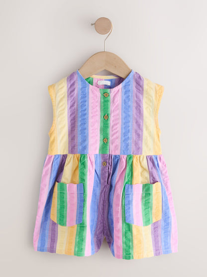 Dsiney Kidz - Rainbow Stripe Sleeveless Playsuit (3mths-7yrs) image 5