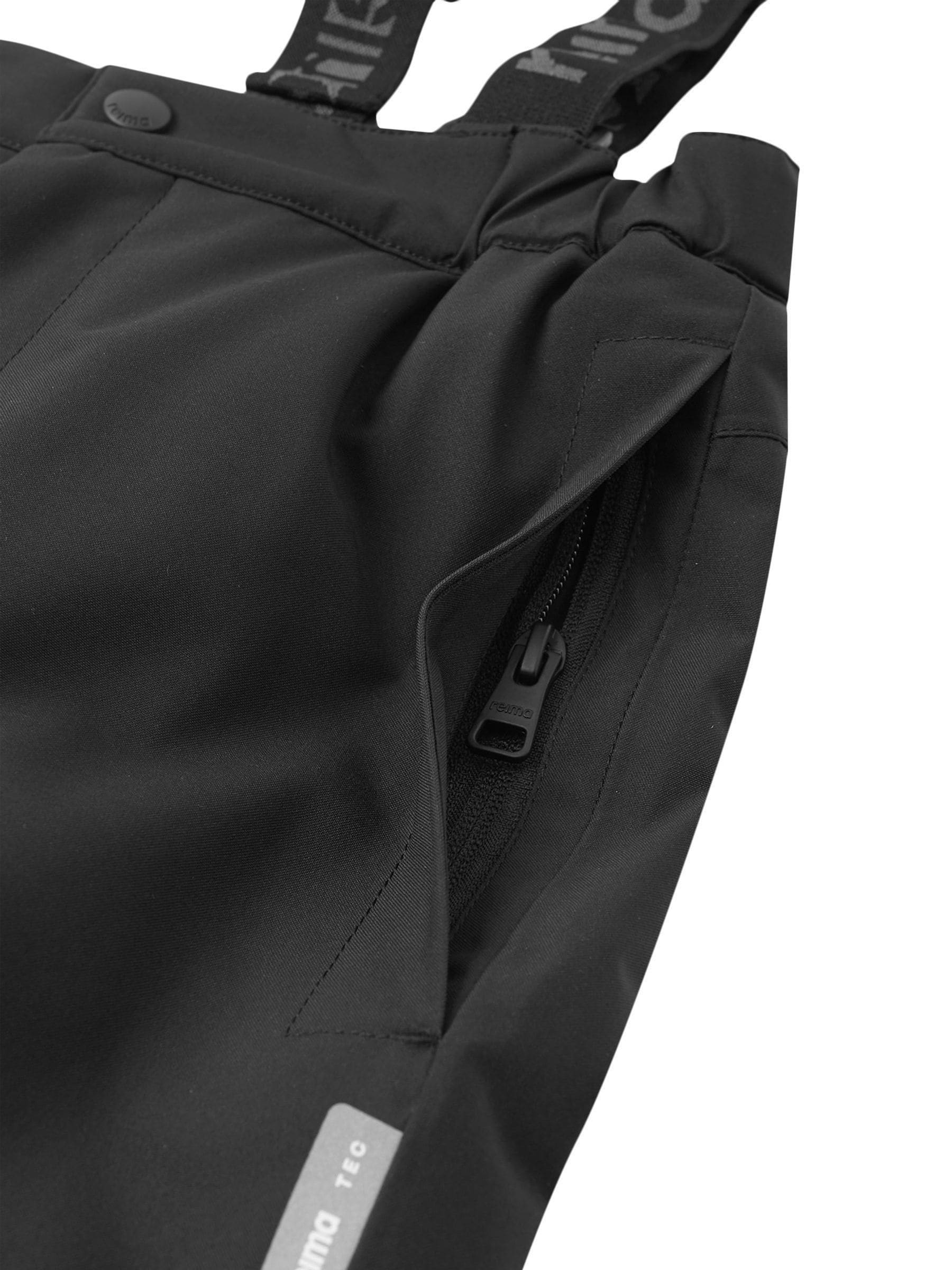 Reima Black Waterproof Tec Winter Ski Proxima Trousers image 3