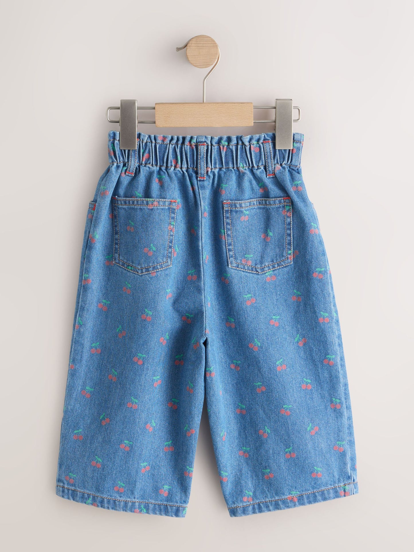 Dsiney Kidz - Cherry Print Wide Leg Jeans (3mths-7yrs) image 6
