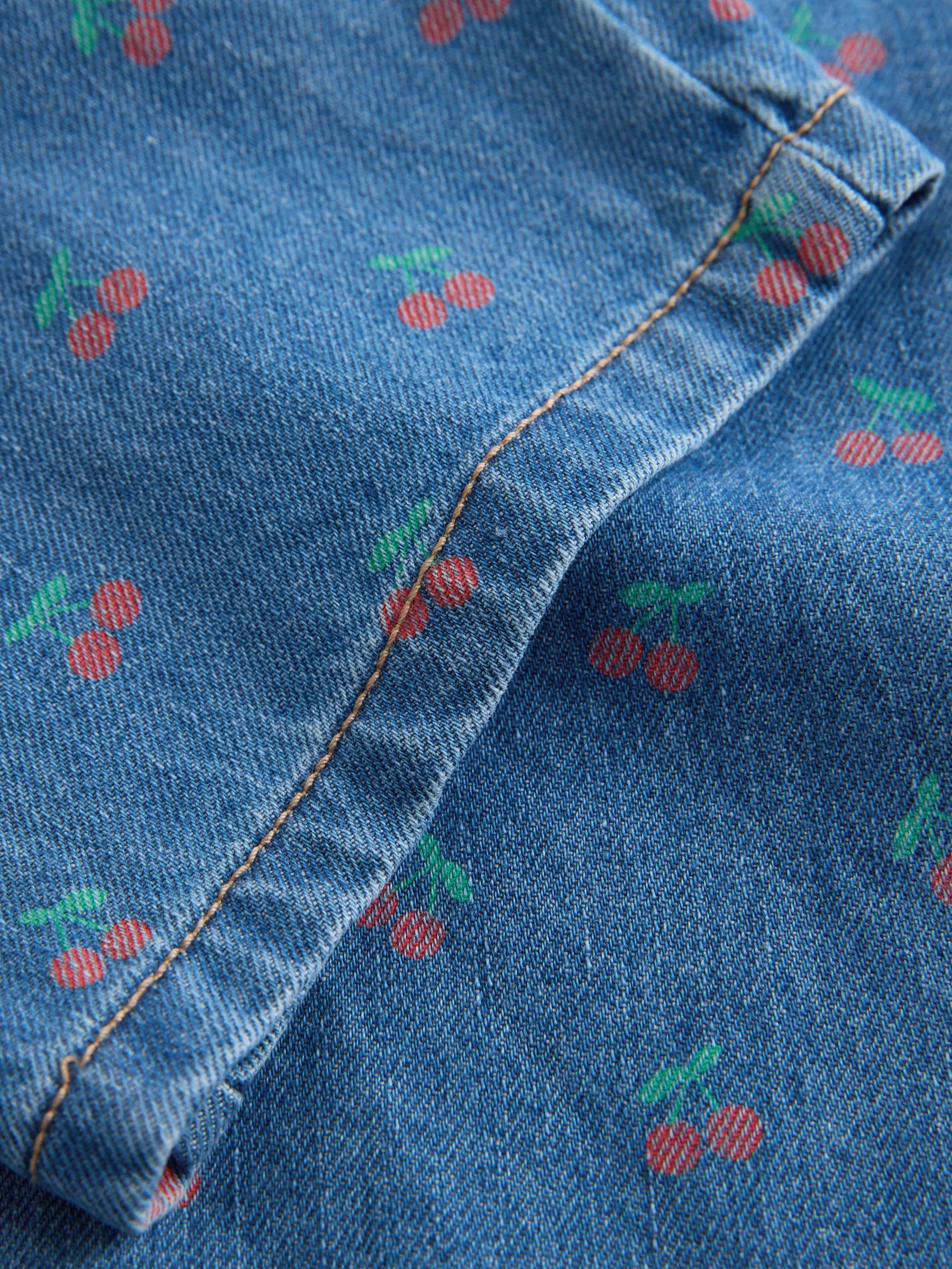 Dsiney Kidz - Cherry Print Wide Leg Jeans (3mths-7yrs) image 7