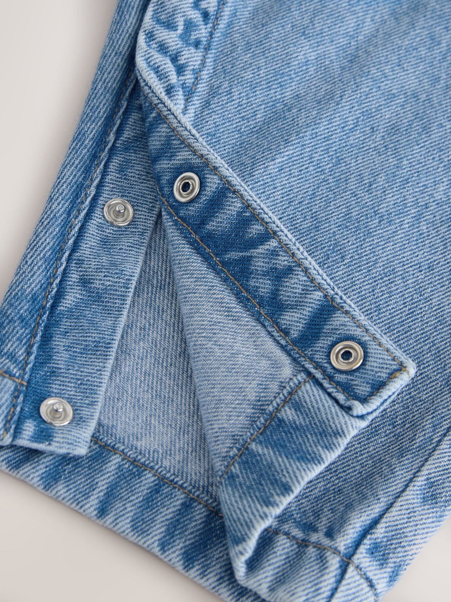 Mid Blue Denim Dungarees (3mths-7yrs) image 5