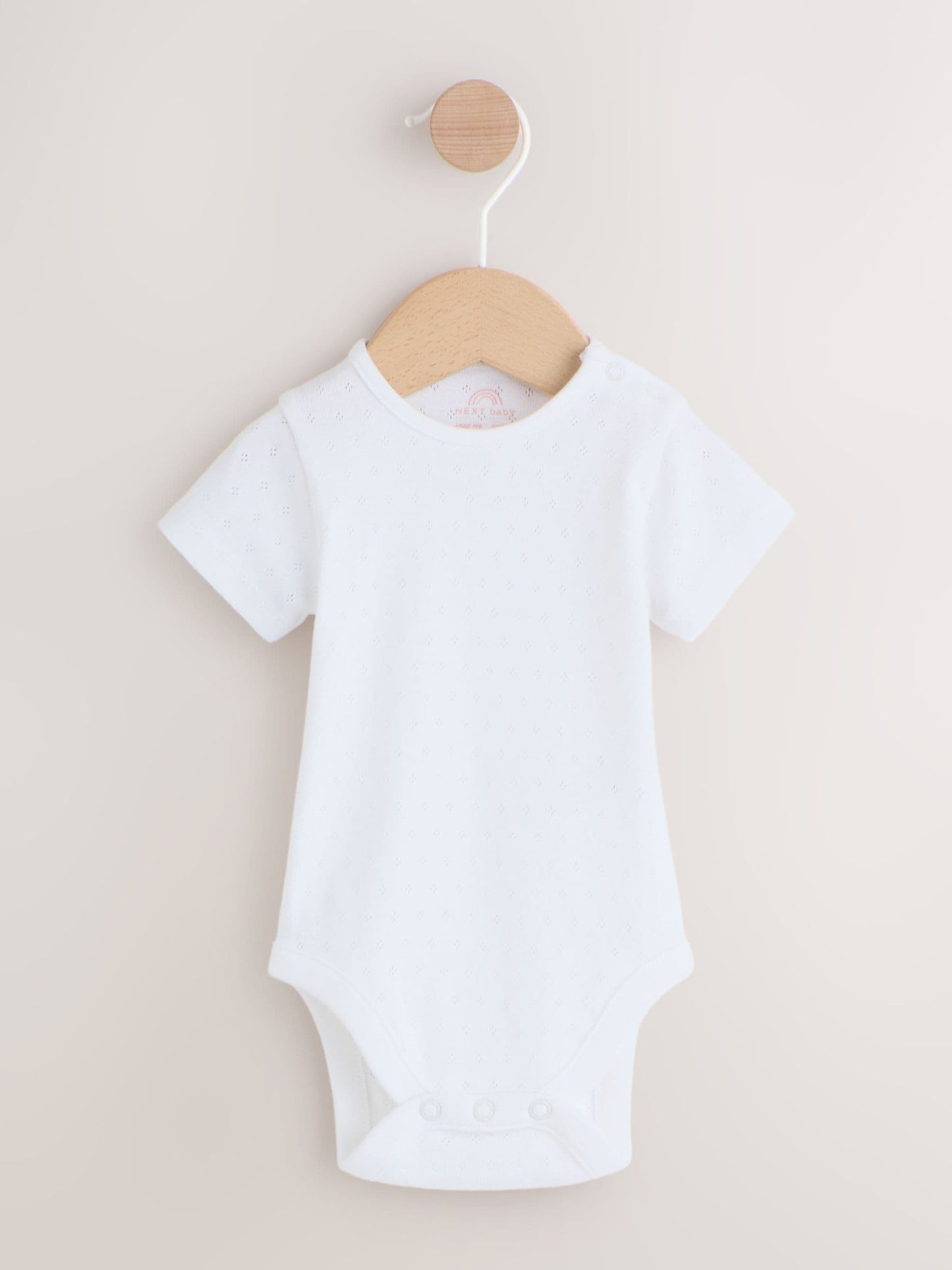 Pink Check Baby Dungarees and Bodysuits Set 2 Piece (0mths-2yrs) image 6