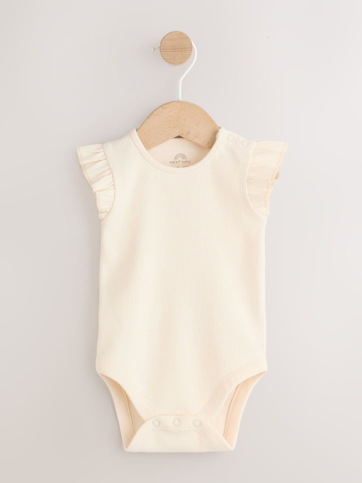 Yellow Ditsy Baby Jersey Dungarees and Bodysuits Set 2 Piece (0mths-3yrs) image 3