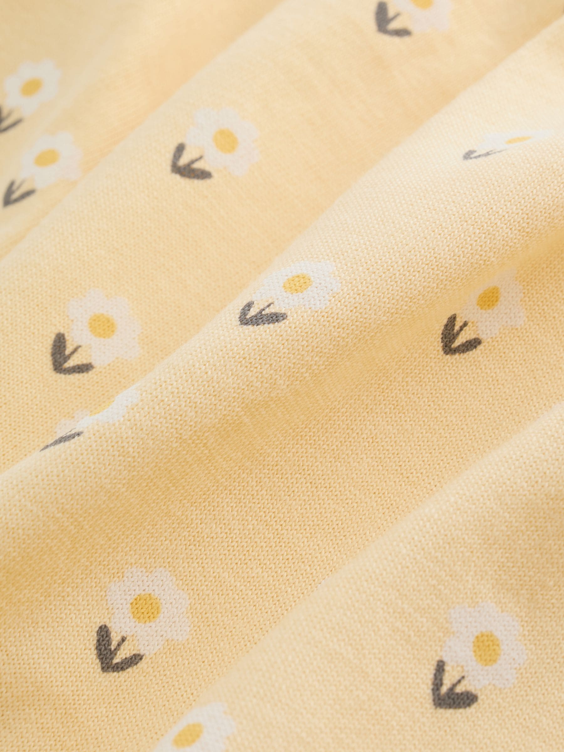 Yellow Ditsy Baby Jersey Dungarees and Bodysuits Set 2 Piece (0mths-3yrs) image 6