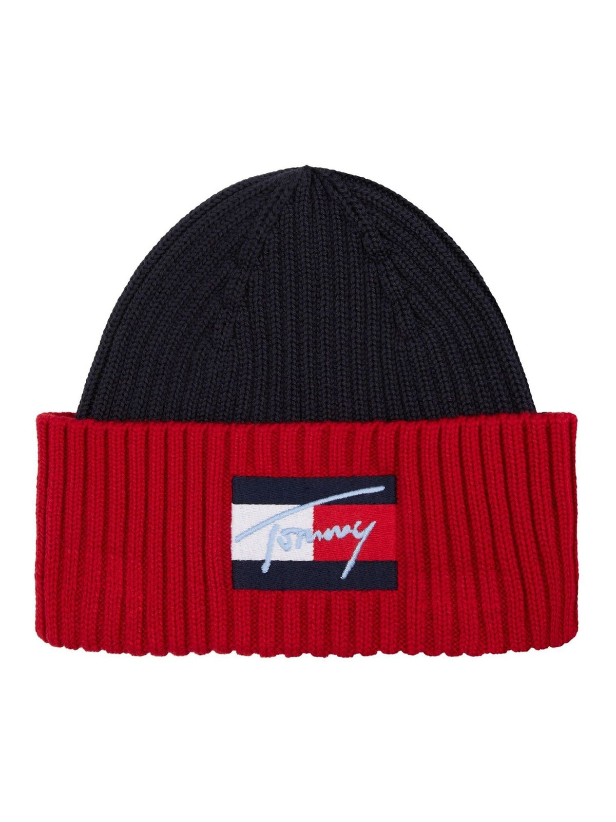 Tommy Hilfiger Blue Kids Signature Logo Beanie - image 2