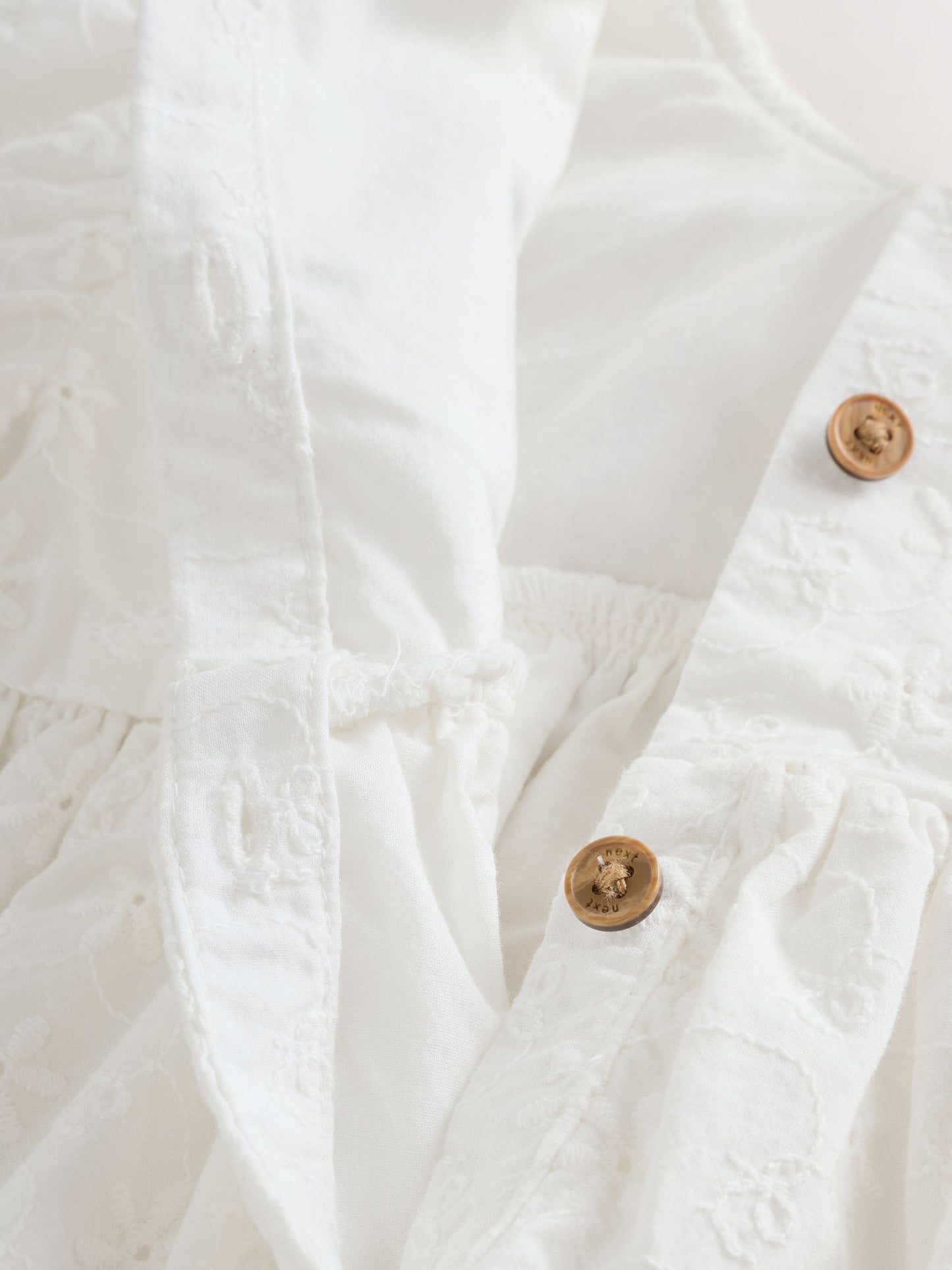 White Baby Bloomer Romper (0mths-2yrs) image 5