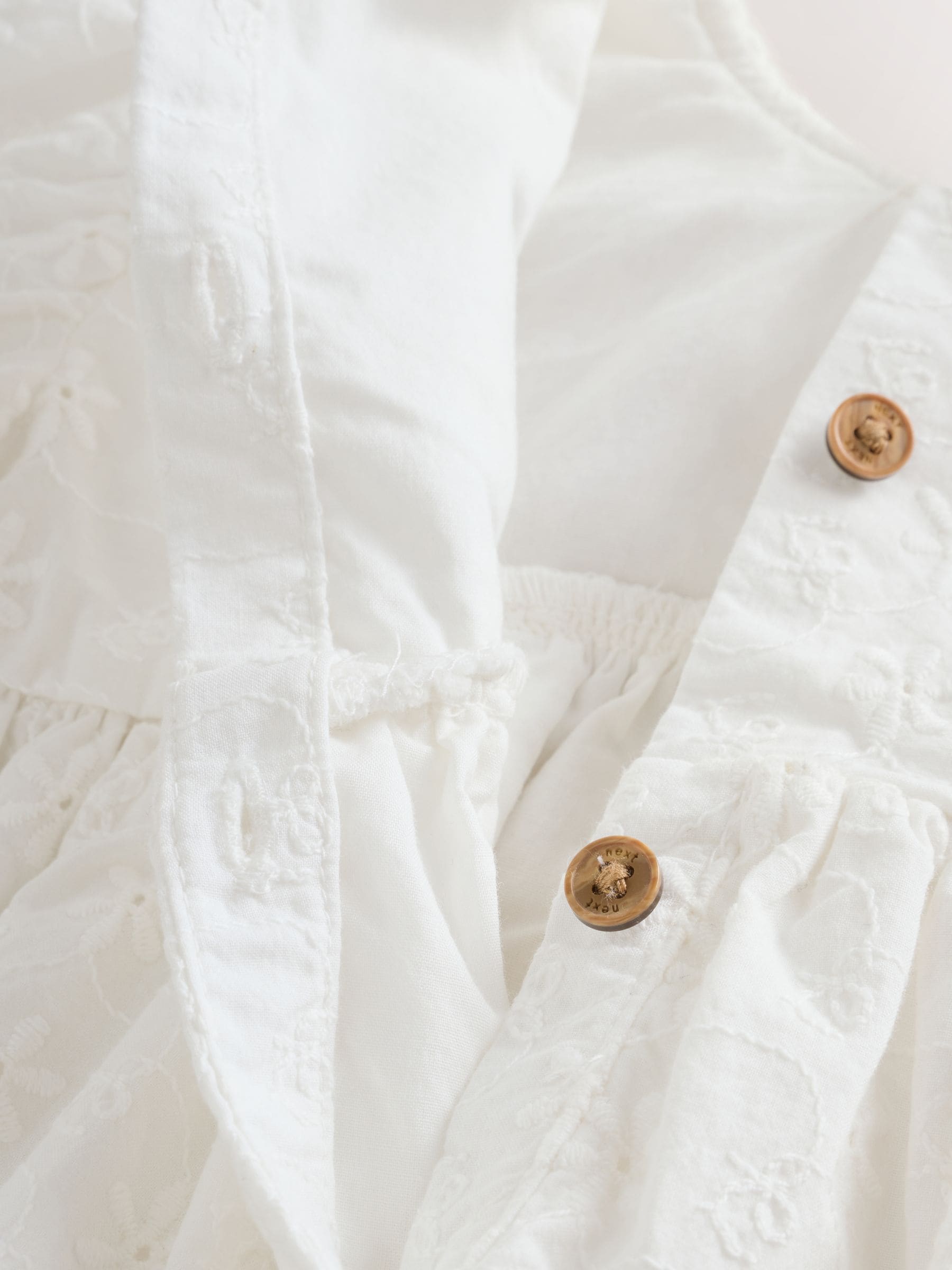 White Baby Bloomer Romper (0mths-2yrs) image 5