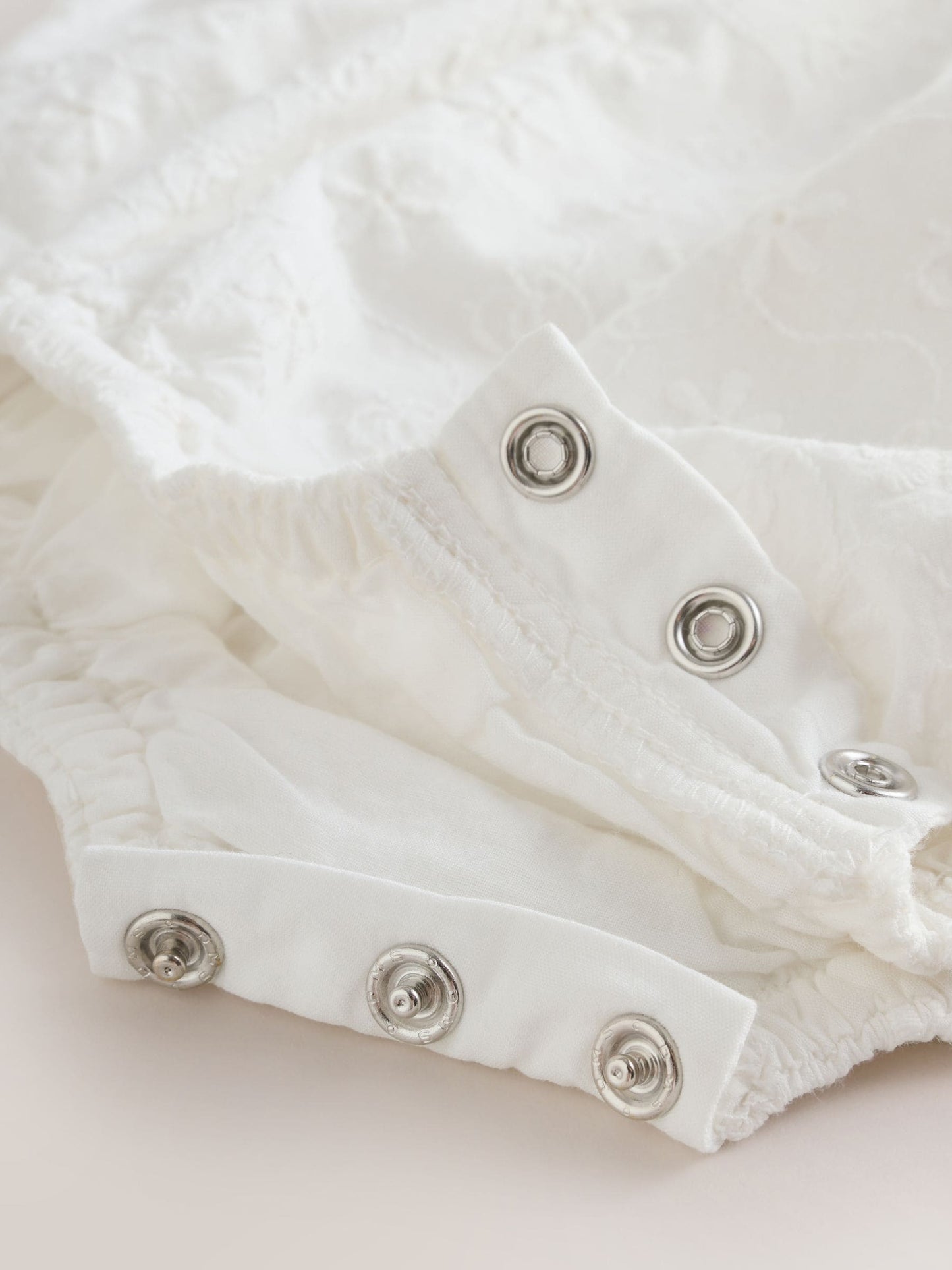 White Baby Bloomer Romper (0mths-2yrs) image 6