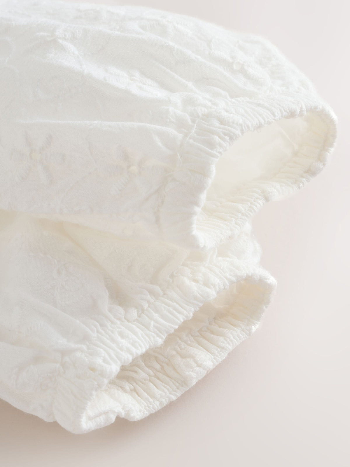 White Baby Bloomer Romper (0mths-2yrs) image 7