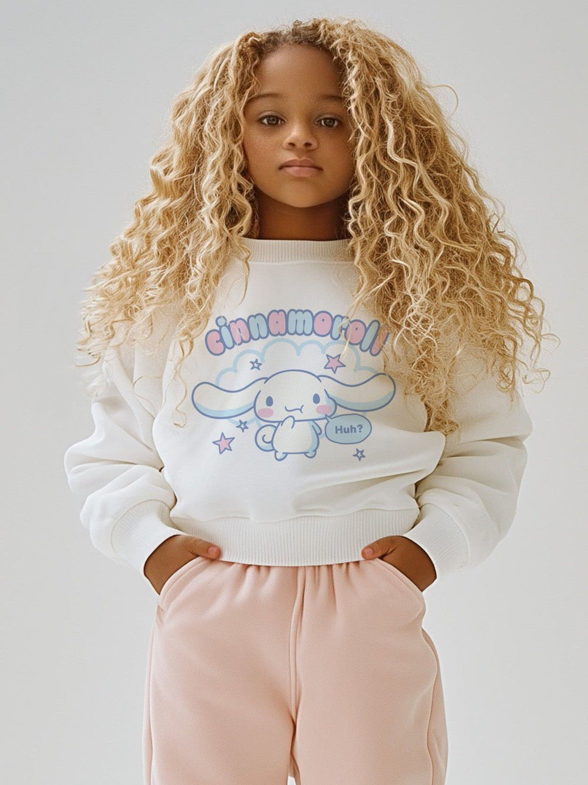 Brand Threads White Cinnamoroll Sweatshirt - image 1