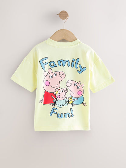 Yellow Peppa Pig Short Sleeve T-Shirt (3mths-7yrs) image 2