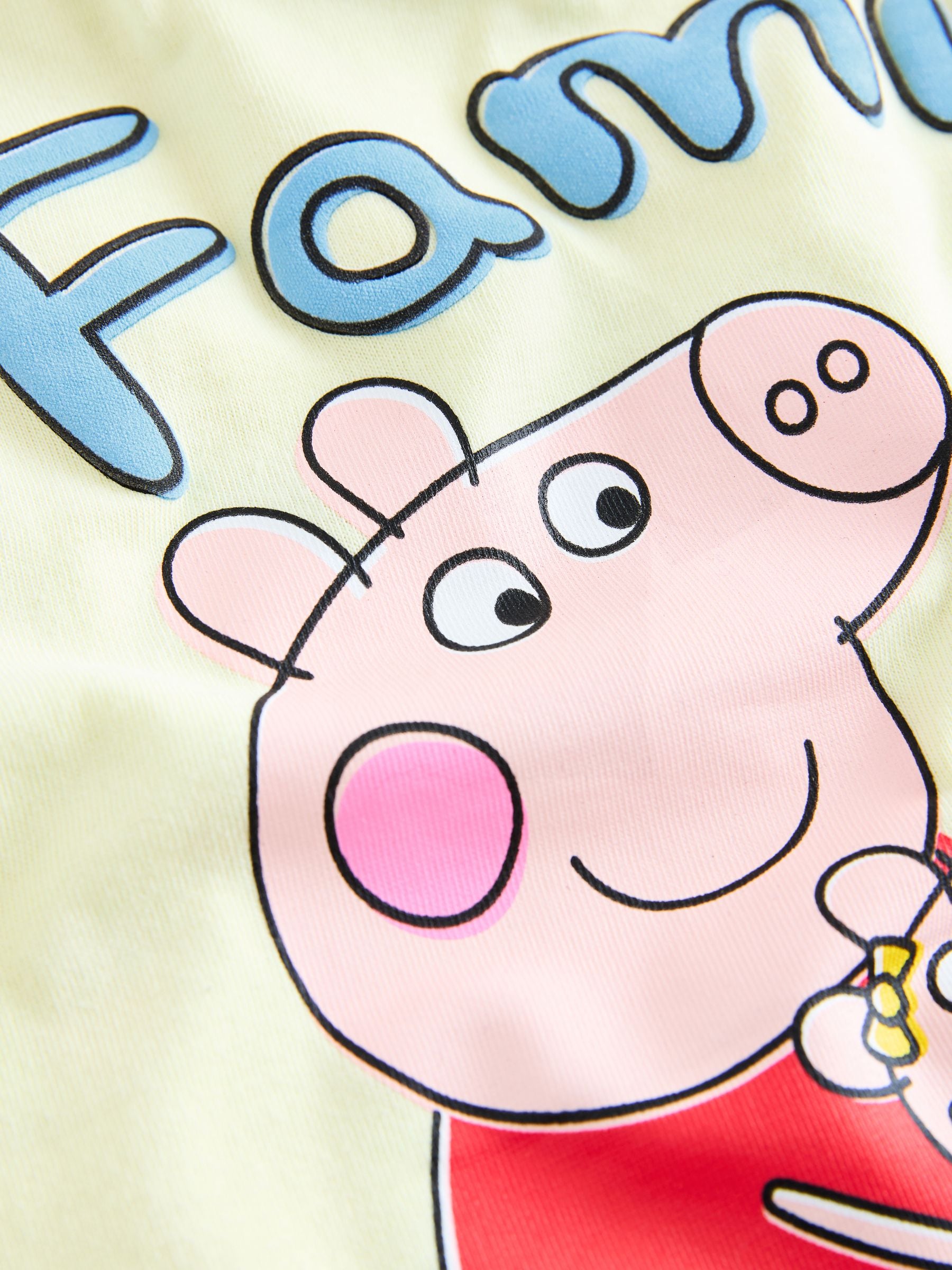 Yellow Peppa Pig Short Sleeve T-Shirt (3mths-7yrs) image 3