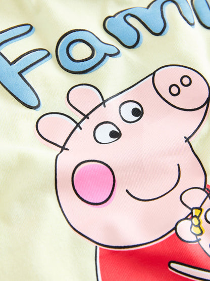 Yellow Peppa Pig Short Sleeve T-Shirt (3mths-7yrs) image 3