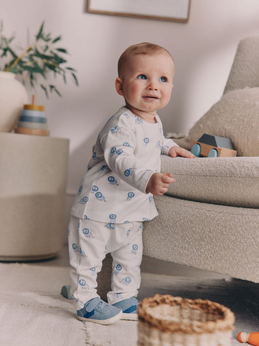 Blue Lion Top and Leggings Baby Set (0mths-2yrs) image 1