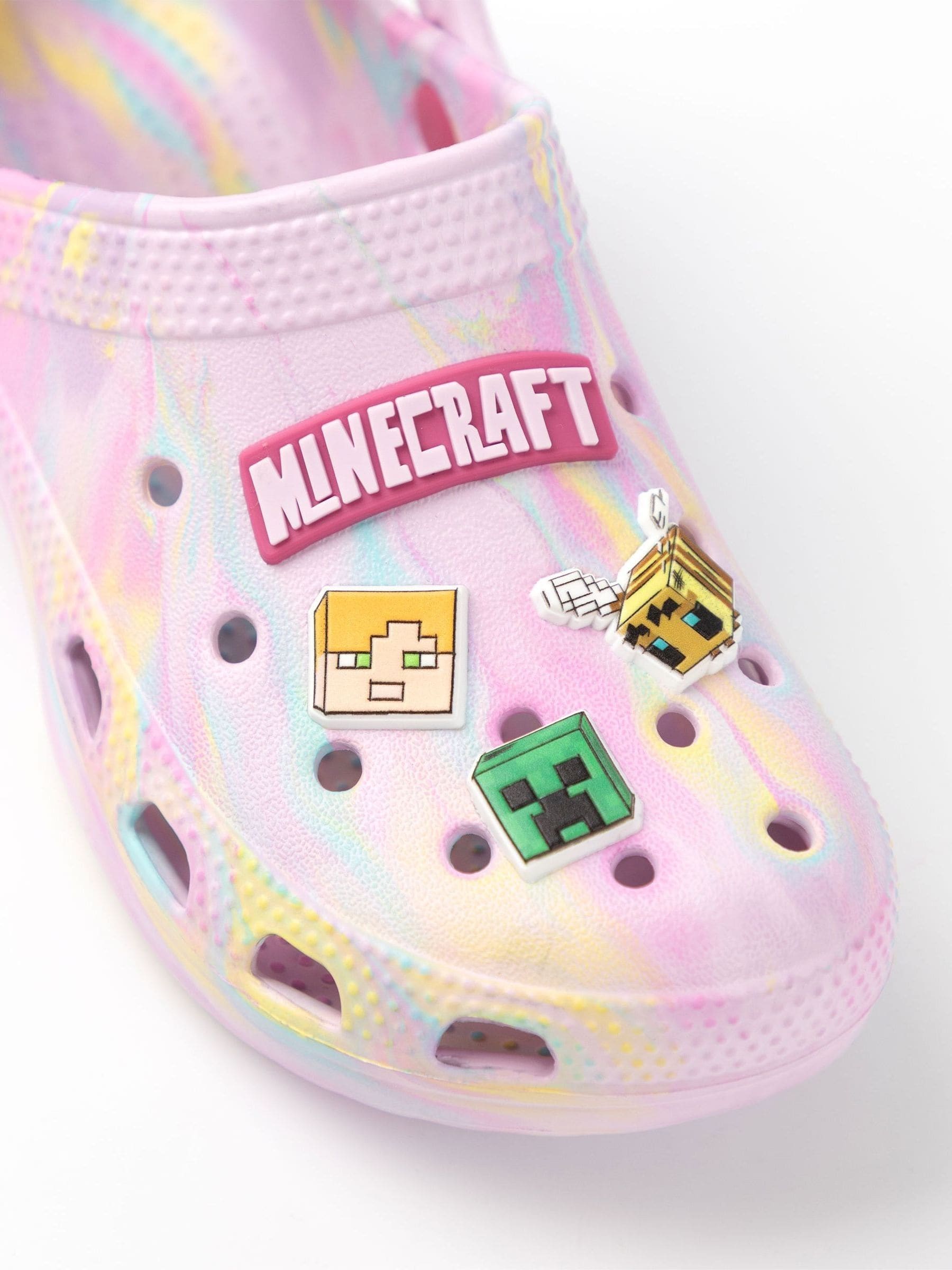 Vanilla Underground Purple Girls Minecraft Clogs image 4