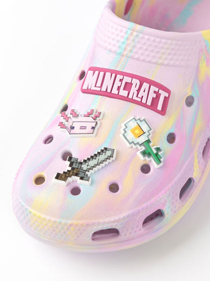 Vanilla Underground Purple Girls Minecraft Clogs image 5