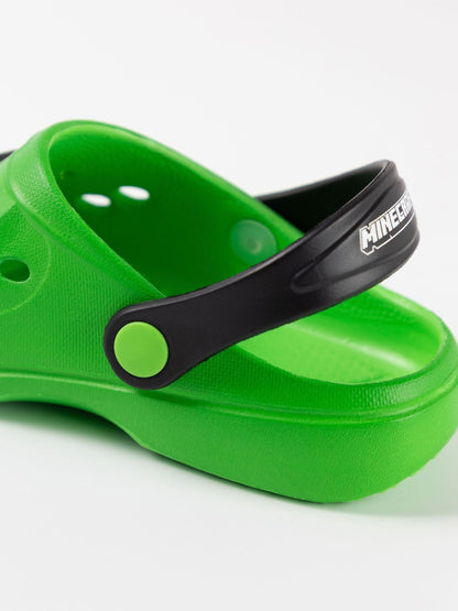 Vanilla Underground Green Boys Minecraft Clogs image 5