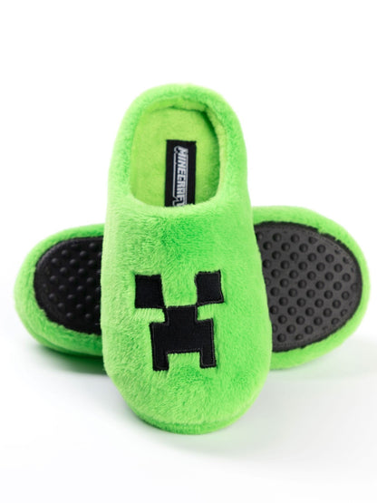 Vanilla Underground Green Boys Minecraft Mule Slippers image 5