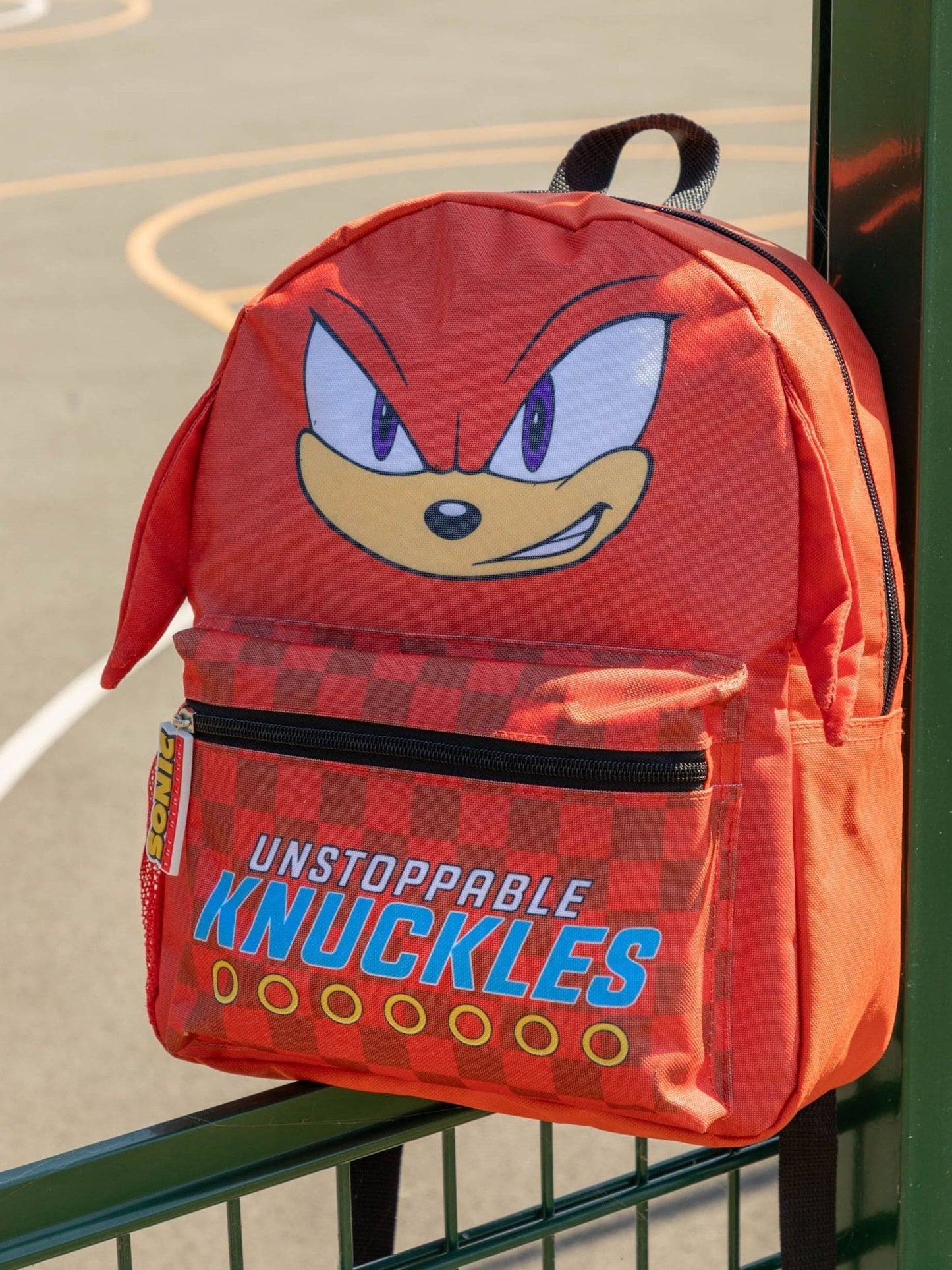 Vanilla Underground Red Kids Sonic The Hedgehog Knuckles Backpack image 1