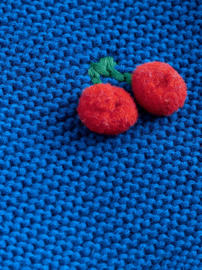 Dsiney Kidz - Blue Embroidered Cherry Cardigan (0mths-2yrs) image 7
