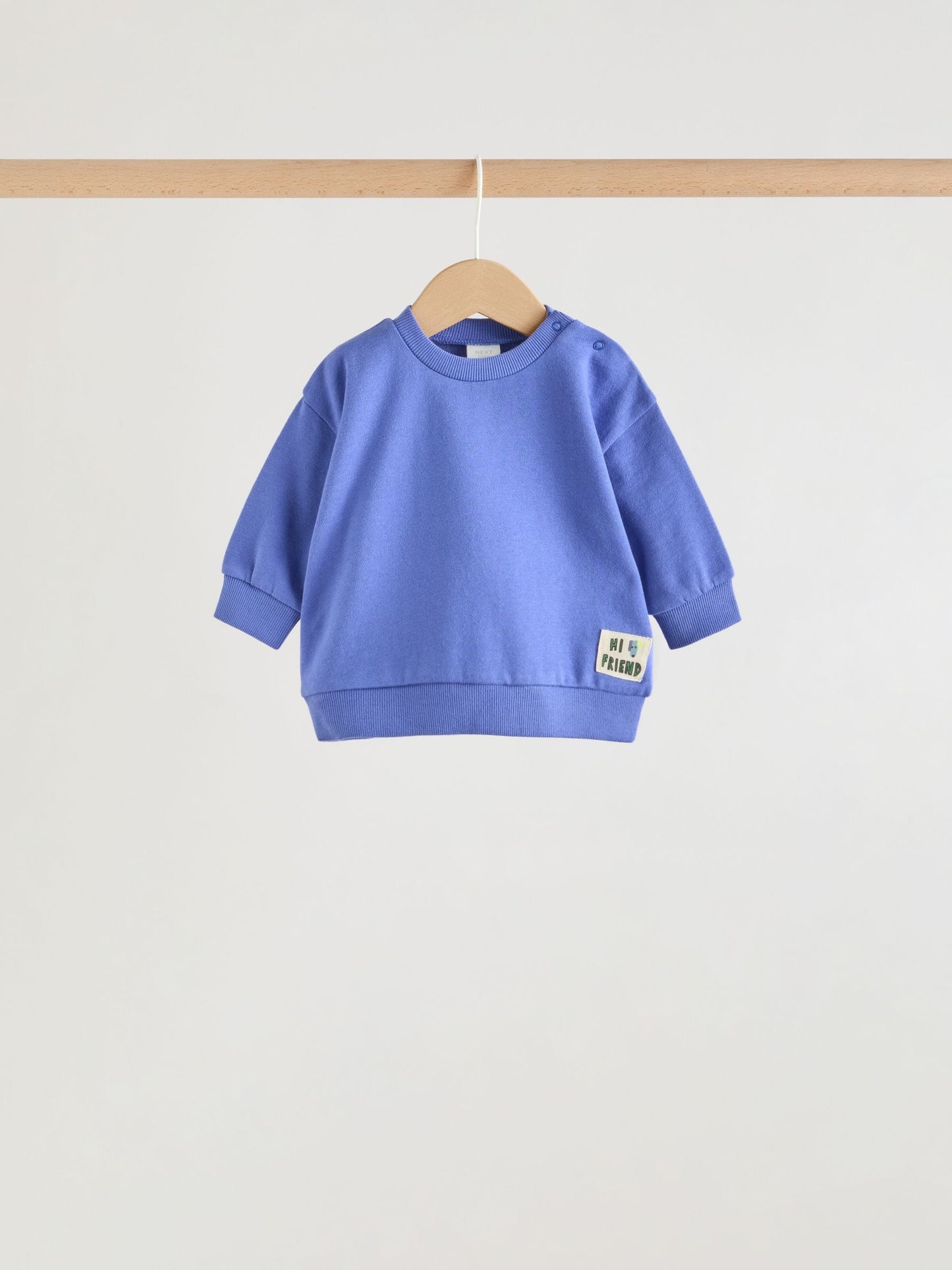 Blue Dog Print Baby Sweatshirt and Joggers Set 6 Piece (0mths-3yrs) image 3