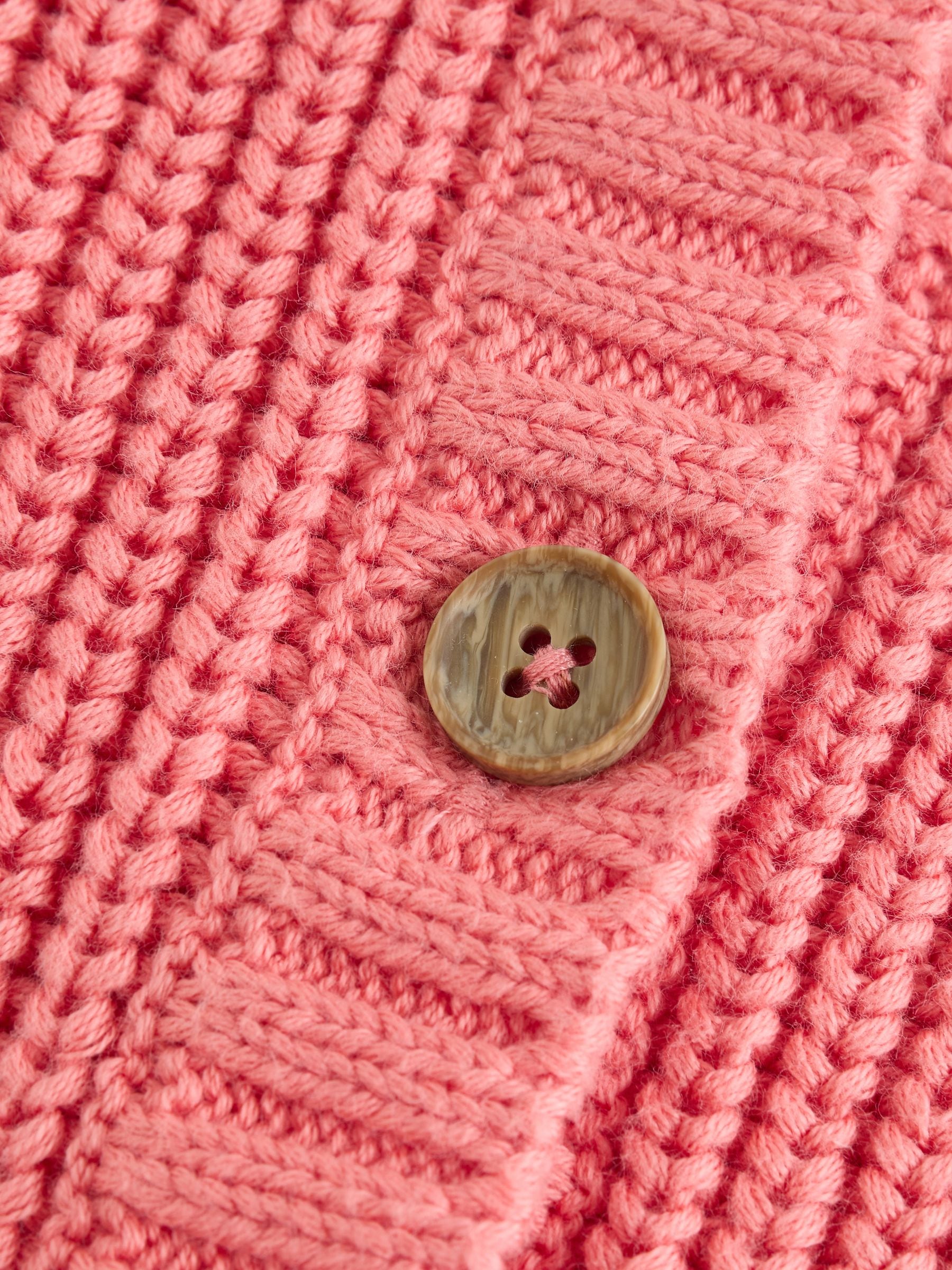 Dsiney Kidz - Pink Strawberry Baby Embroidered Back Cardigan (0mths-2yrs) image 8