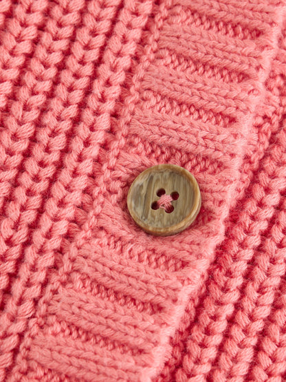 Dsiney Kidz - Pink Strawberry Baby Embroidered Back Cardigan (0mths-2yrs) image 8