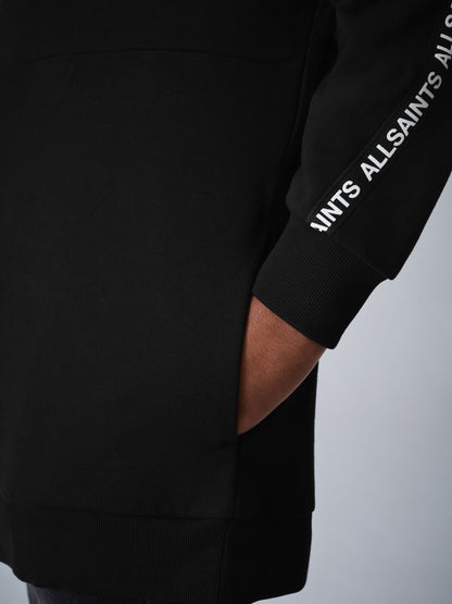 Dsiney Kidz - smALLSAINTS Black Logo Tape Oversized Pullover Hoodie image 4