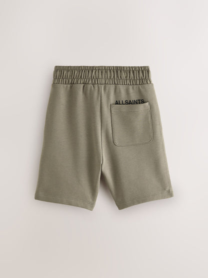 Dsiney Kidz - smALLSAINTS Khaki Green Underground Sweat Shorts image 7