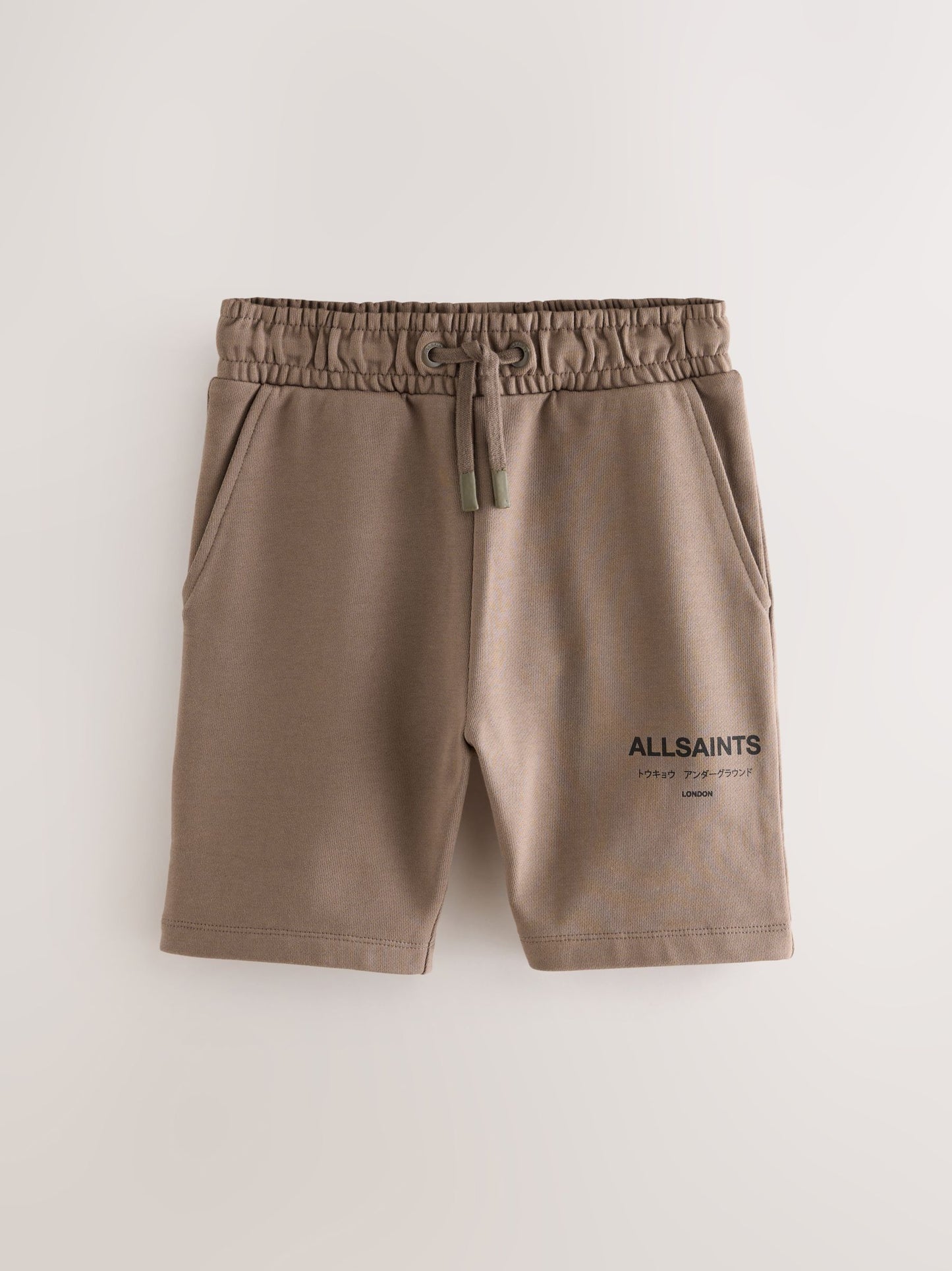 Dsiney Kidz - smALLSAINTS Brown Underground Sweat Shorts image 6