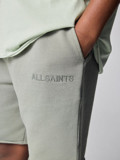 Dsiney Kidz - smALLSAINTS Light Green Biggy Oversized T-Shirt and Sweat Shorts Set image 7
