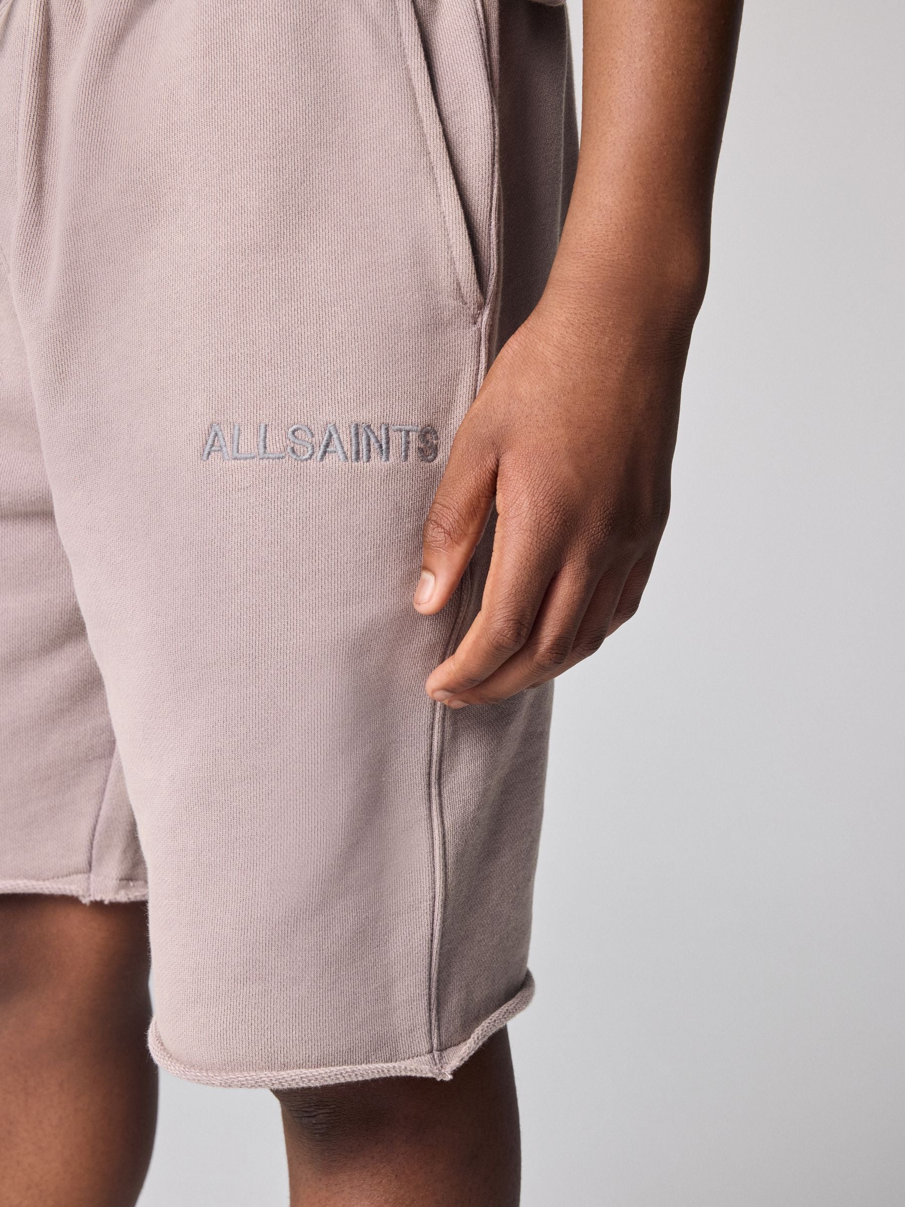 Dsiney Kidz - smALLSAINTS Washed Pink Biggy Oversized T-Shirt and Sweat Shorts Set image 6