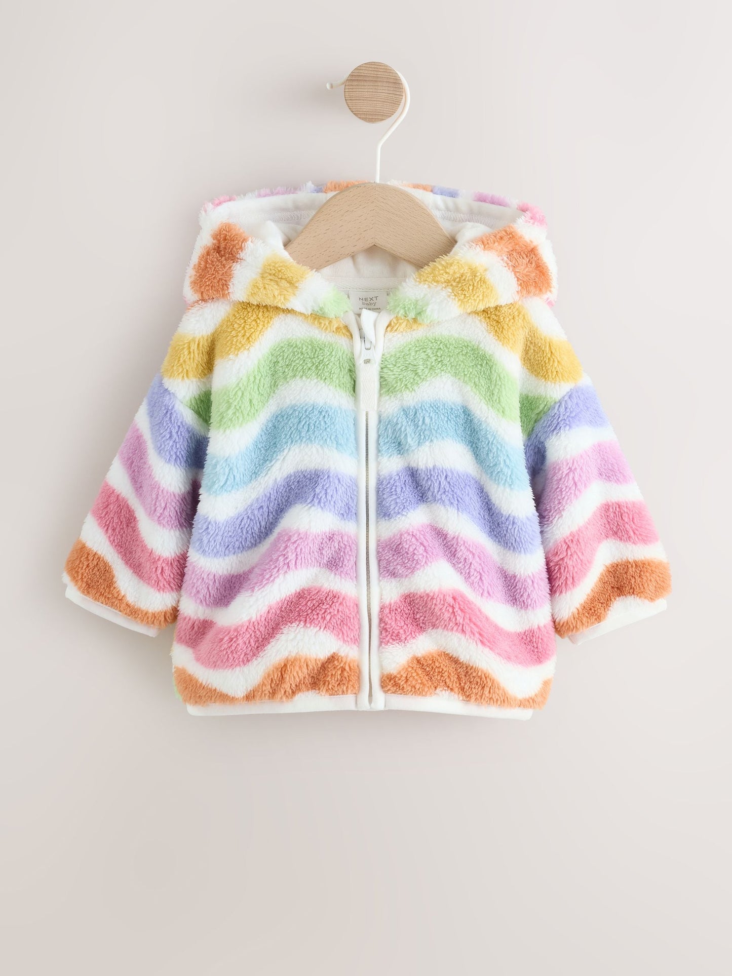 Dsiney Kidz - Multi Bright Baby Fleece Hooded Zip Jacket (0mths-2yrs) image 1