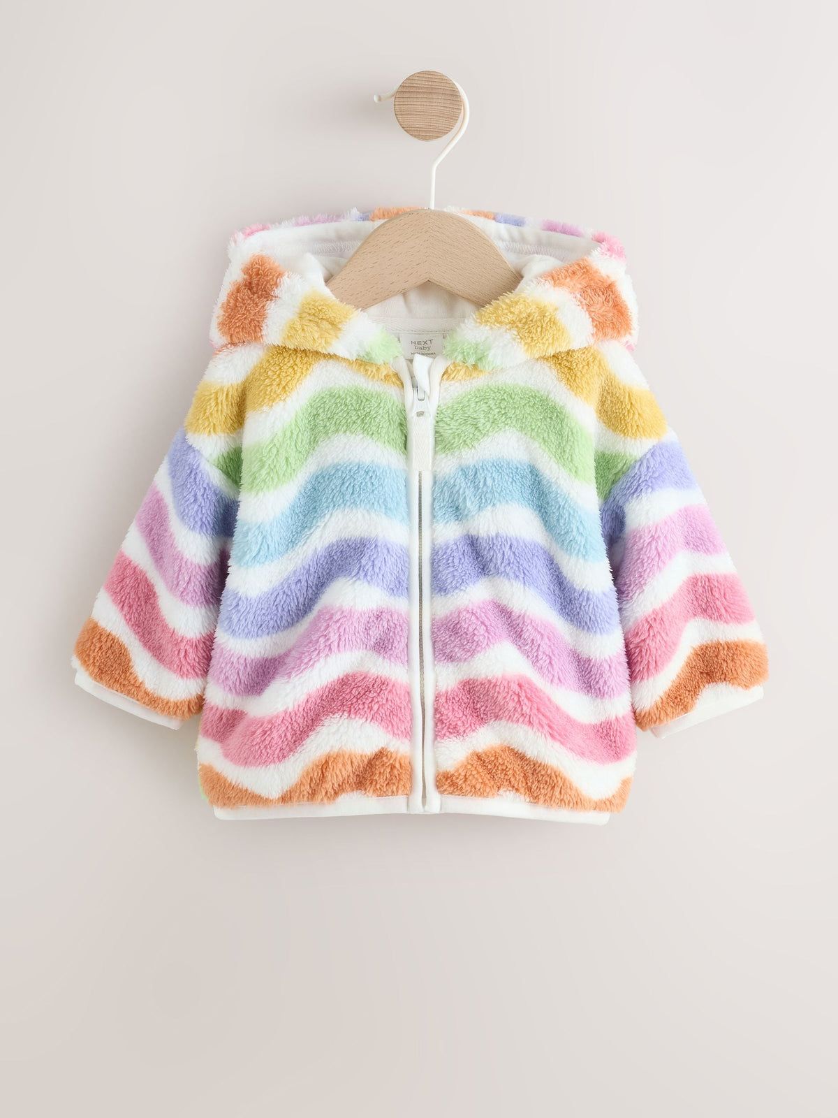 Dsiney Kidz - Multi Bright Baby Fleece Hooded Zip Jacket (0mths-2yrs) image 1