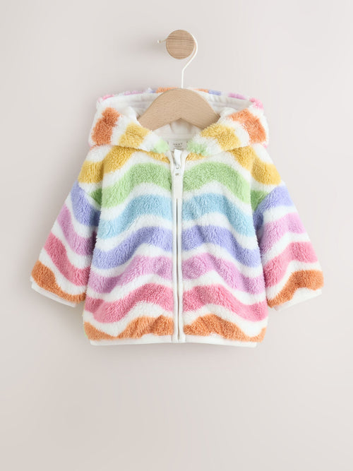 Dsiney Kidz - Multi Bright Baby Fleece Hooded Zip Jacket (0mths-2yrs) image 1