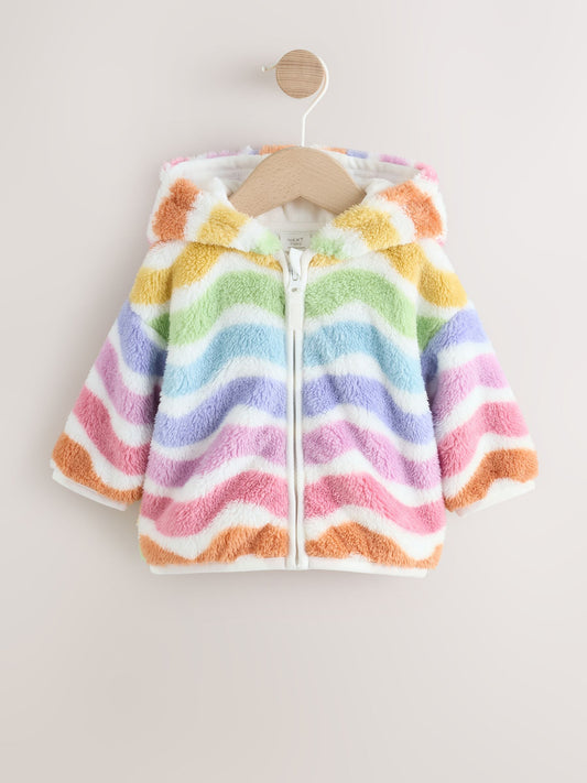 Dsiney Kidz - Multi Bright Baby Fleece Hooded Zip Jacket (0mths-2yrs) image 1
