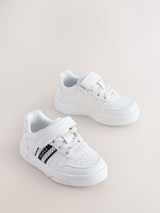 Baker by Ted Baker Branded Tape Chunky White Trainers image 2
