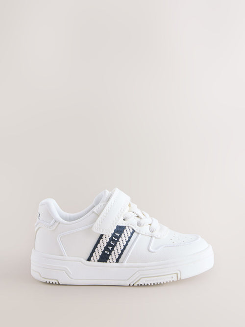 Baker by Ted Baker Branded Tape Chunky White Trainers image 1