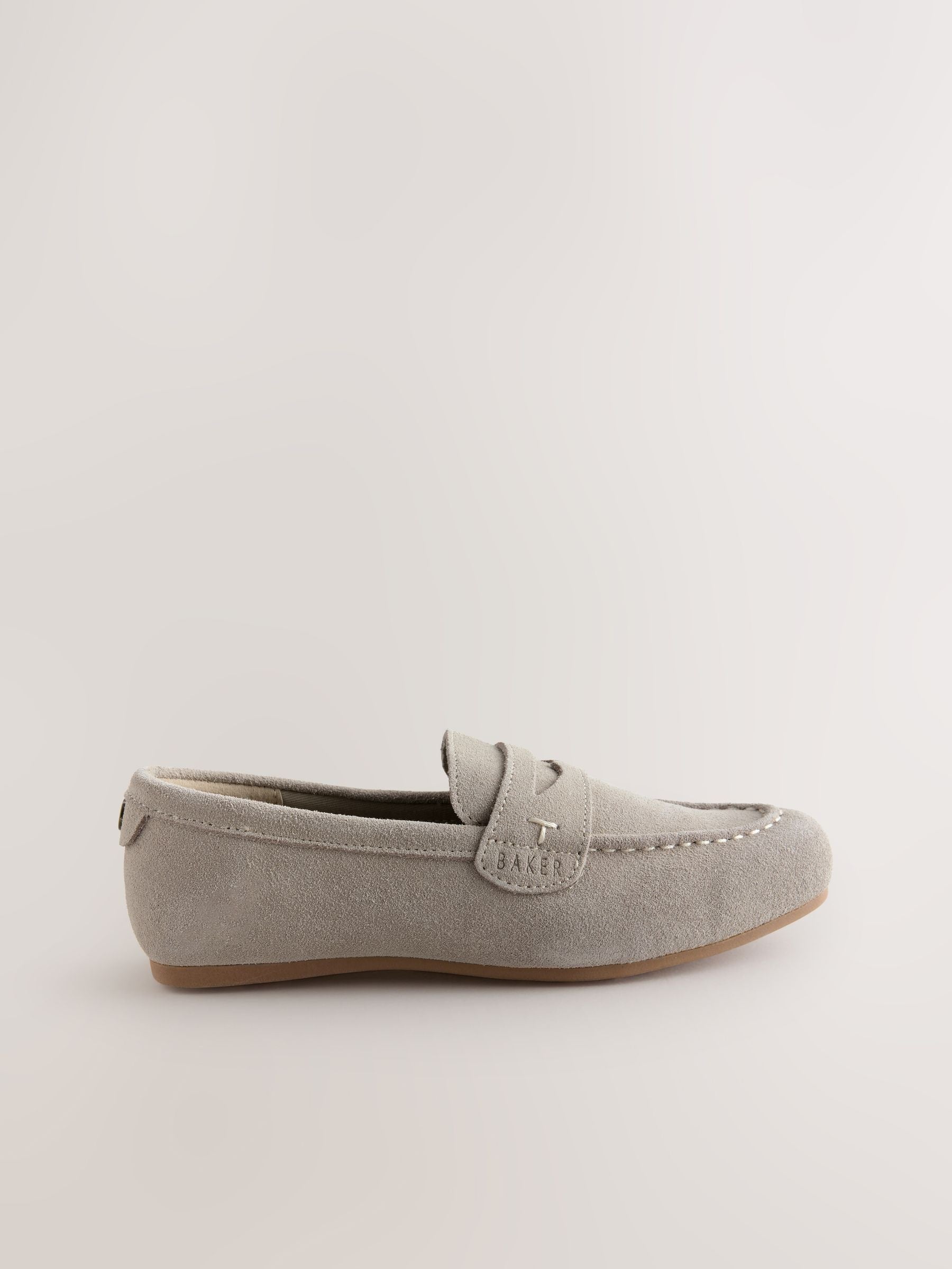 Baker by Ted Baker Stone Penny Loafers image 2