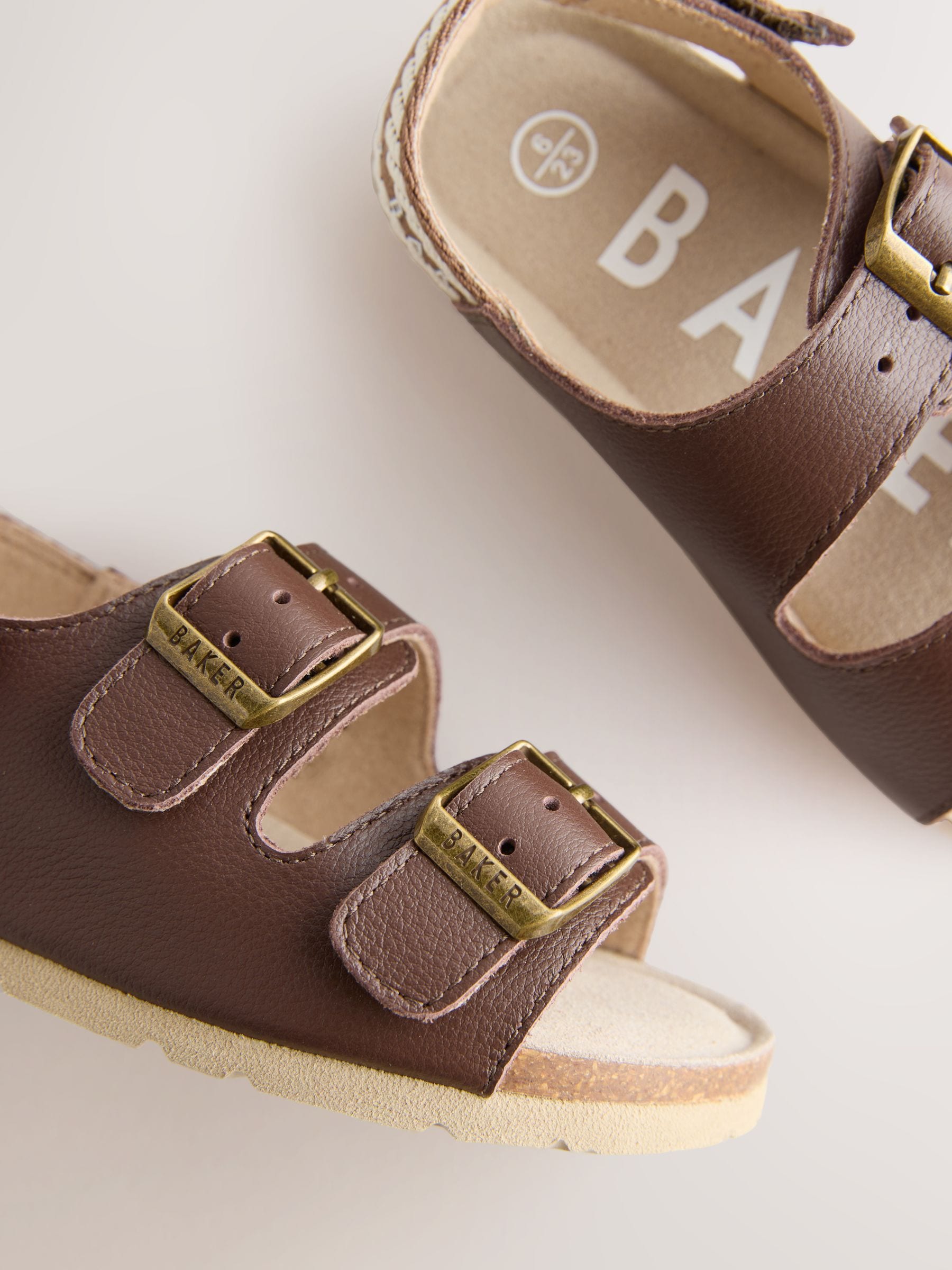 Baker by Ted Baker Double Strap Footbed Sandals image 5