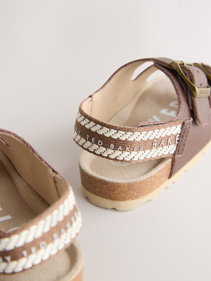 Baker by Ted Baker Double Strap Footbed Sandals image 6