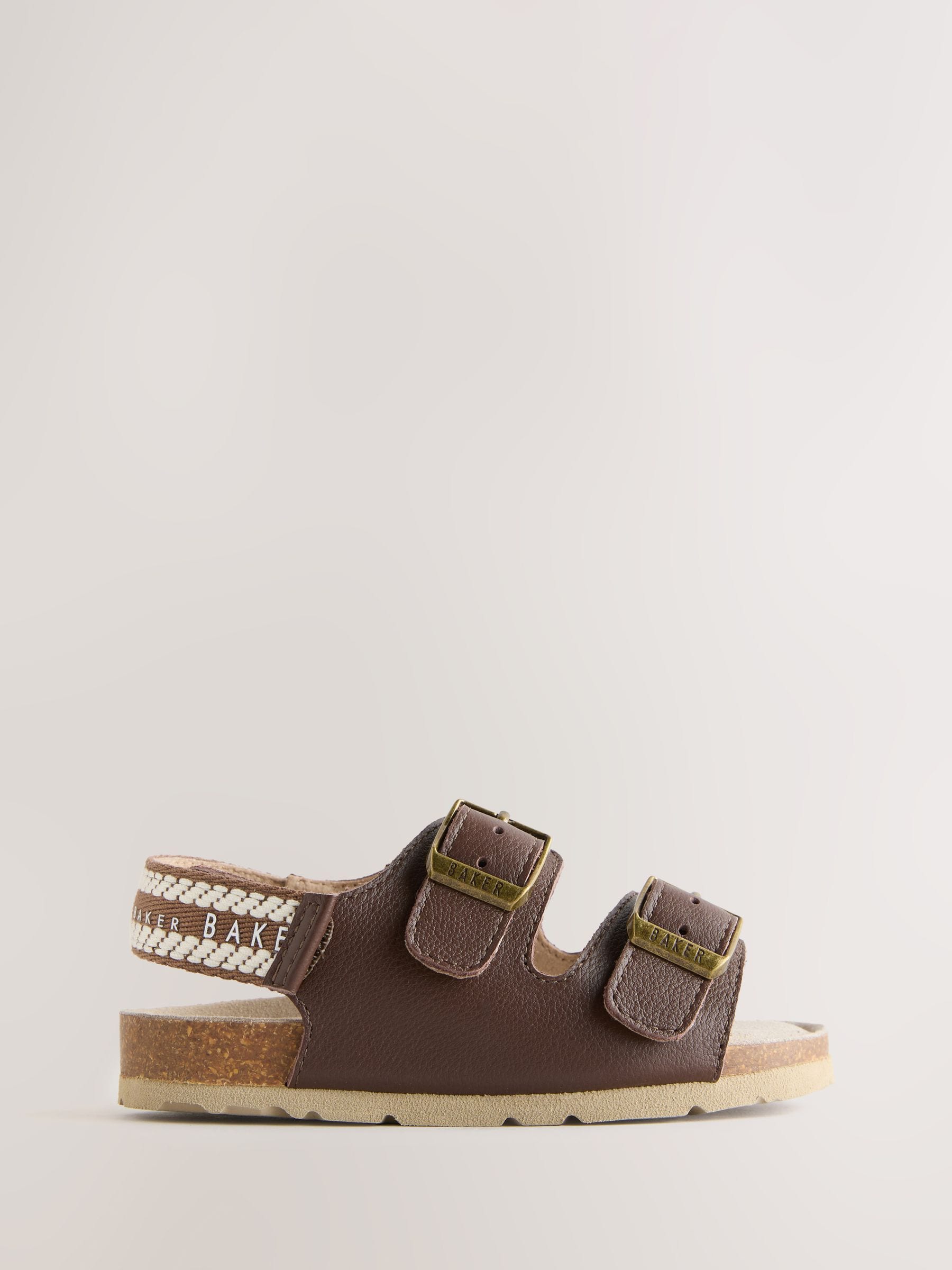 Baker by Ted Baker Double Strap Footbed Sandals image 2