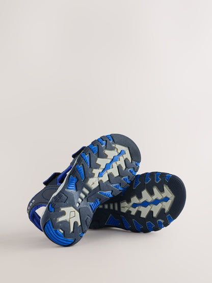 Baker by Ted Baker Navy Utility Tech Sandals image 5