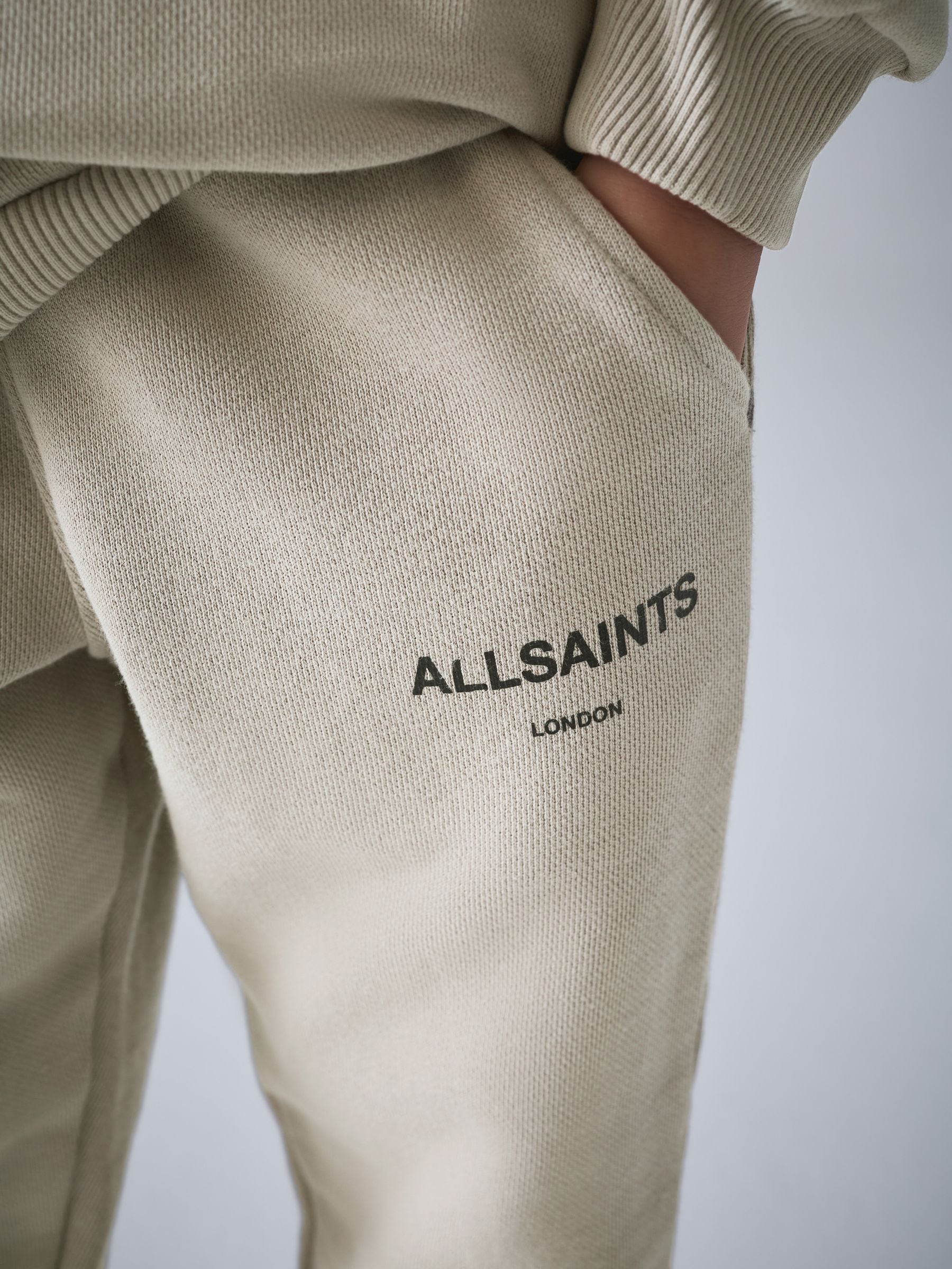 smALLSAINTS Stone Logo Straight Cuffed Joggers image 3