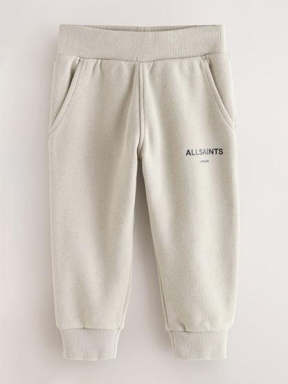 smALLSAINTS Stone Logo Straight Cuffed Joggers image 5