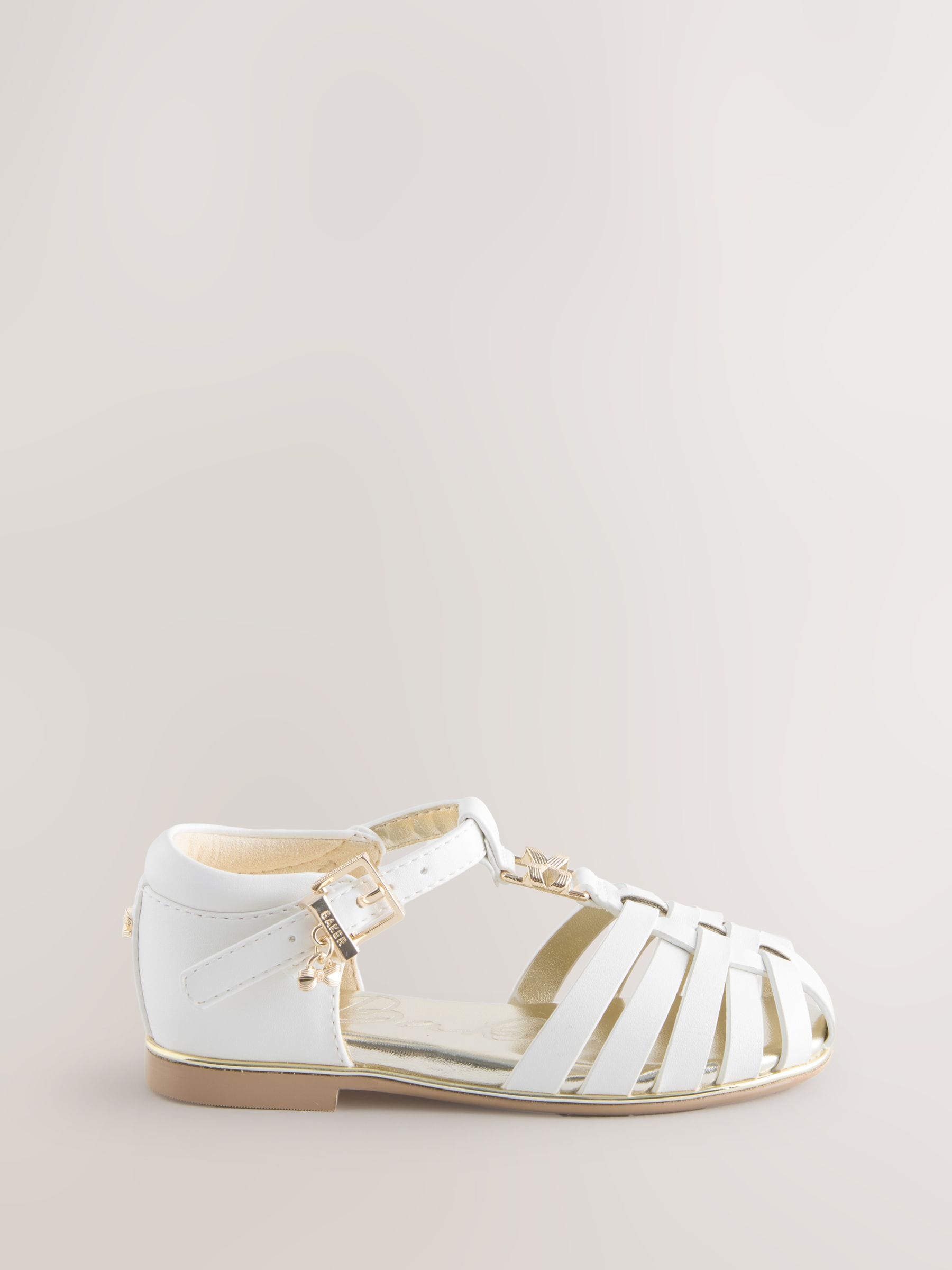 Baker by Ted Baker Ocassion Bow Charm Fisherman Sandals image 2