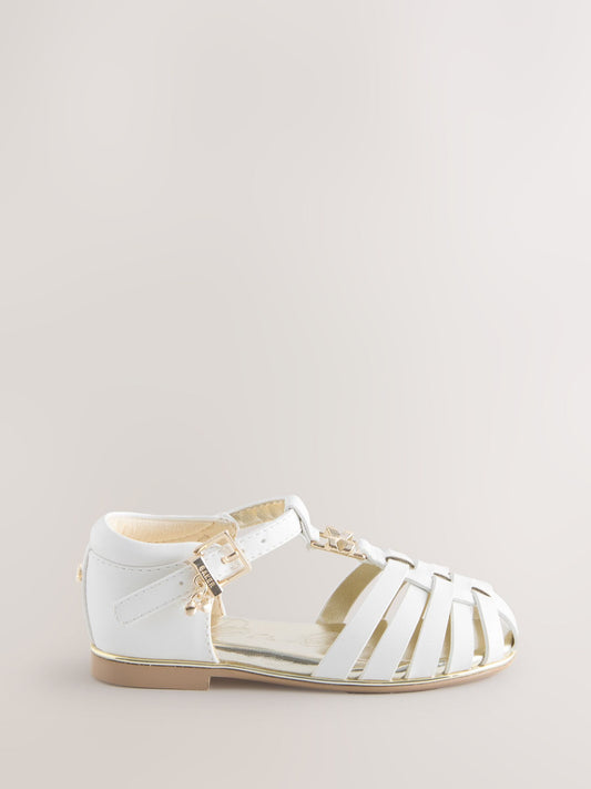 Baker by Ted Baker Ocassion Bow Charm Fisherman Sandals image 2